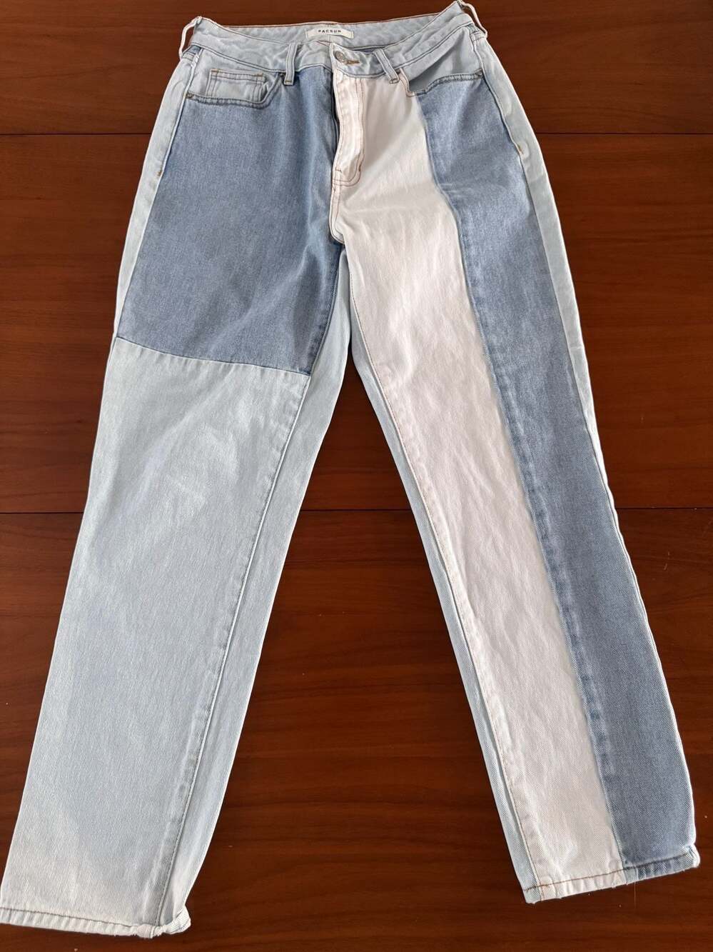 PacSun Colorblock Y2K High-rise Jeans Size 27